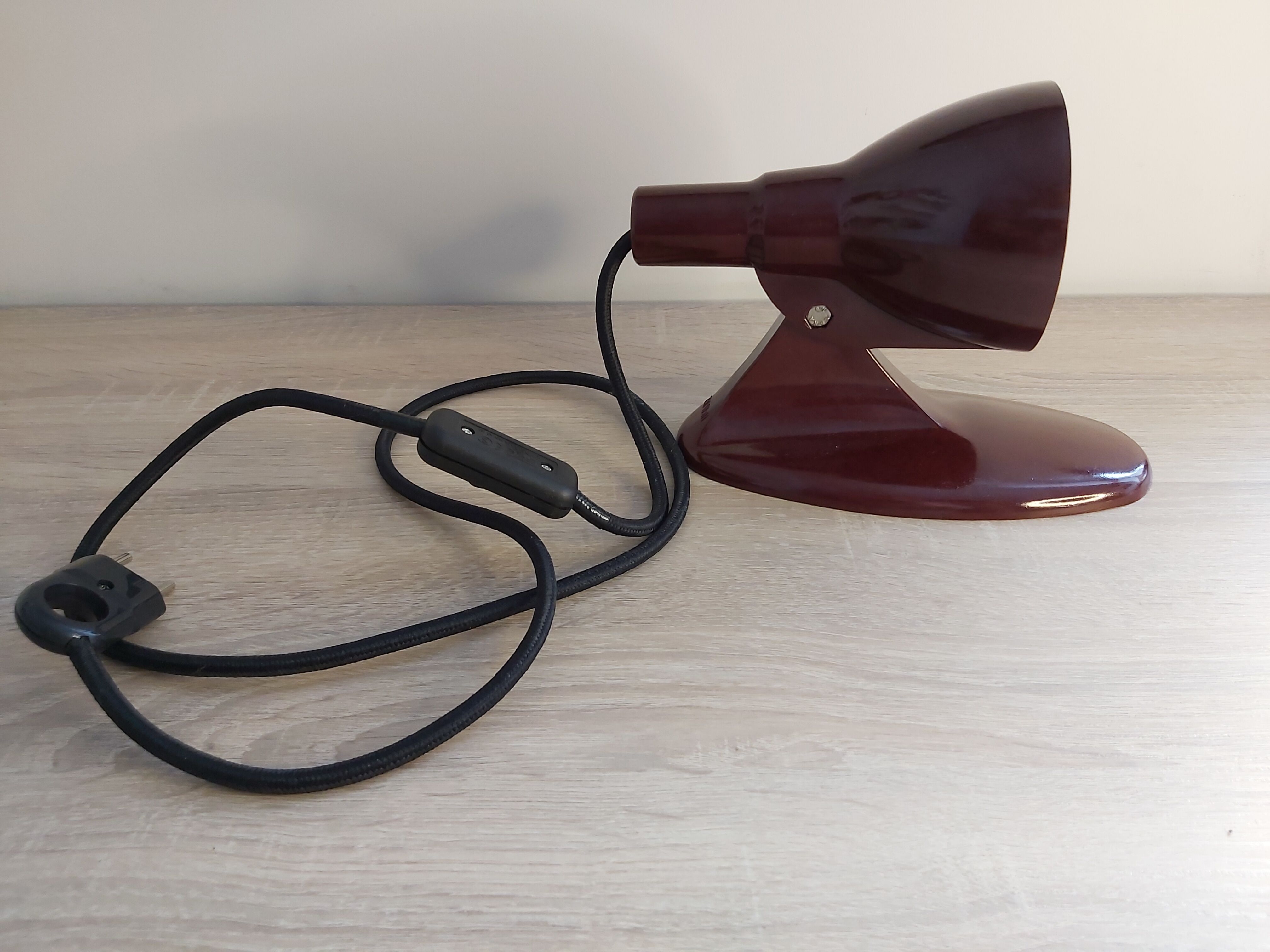 Pair of bakelite lamps 1950s
