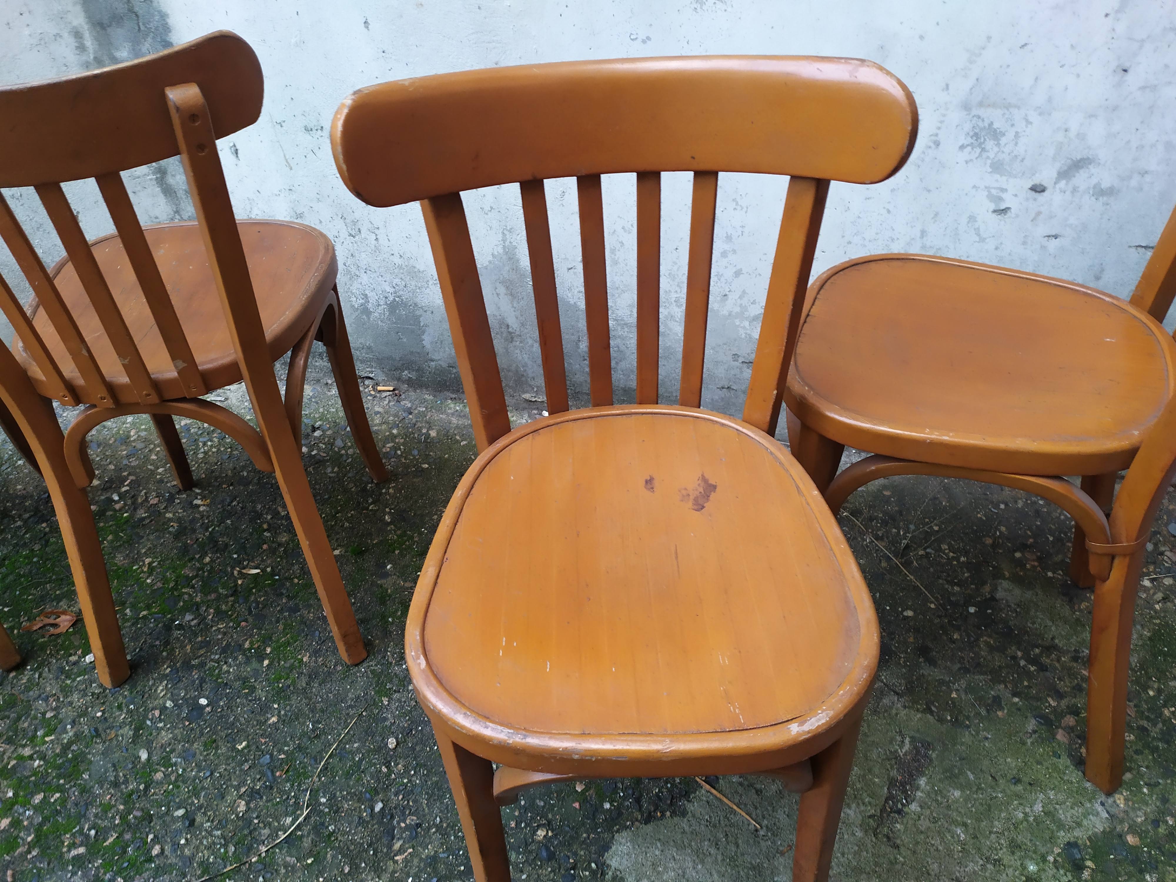 4 bistro chairs