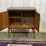 1950s English walnut buffet