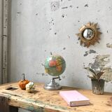 World map base aluminum