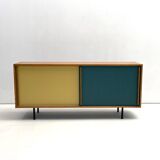 Belgium oak customized sideboard from 1960's