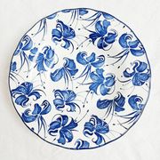 Set of 3 hollow plates Royal Tudor Orchid by Grindley