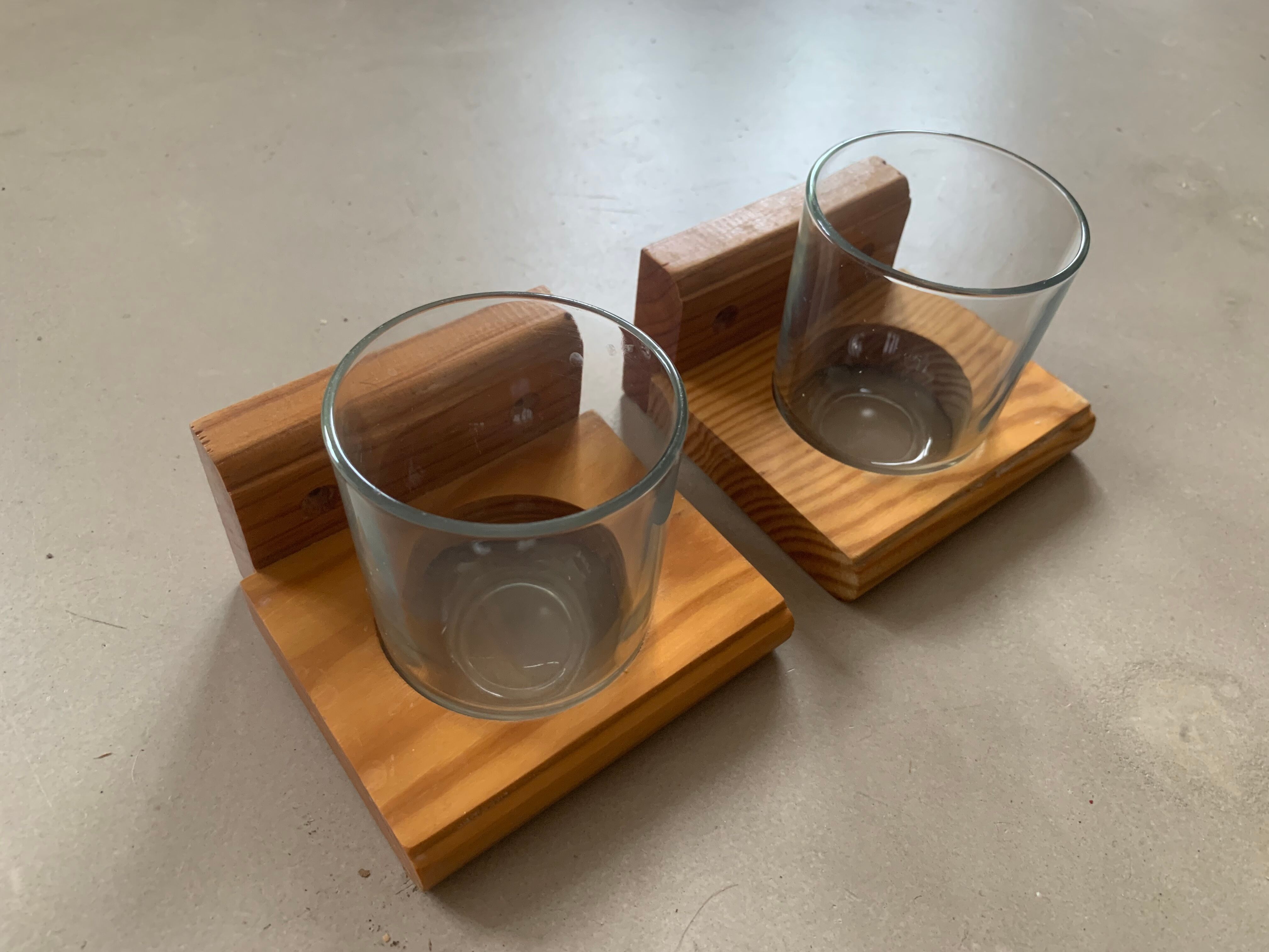 Pine bathroom accessories