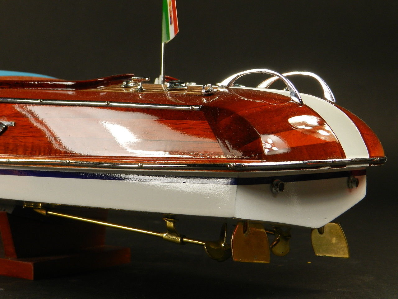 Model wooden boat Riva Aquarama 50 cm