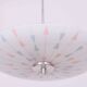 Mid-Century Chandelier in Chromed Steel by Napako, Czech, 1950s