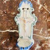 Old earthenware wall stoup – 20th century
