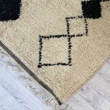 Handmade Moroccan Berber carpet 250 x 146 CM