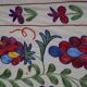 Hand-knotted rug, vintage Turkish rug 43x180 cm
