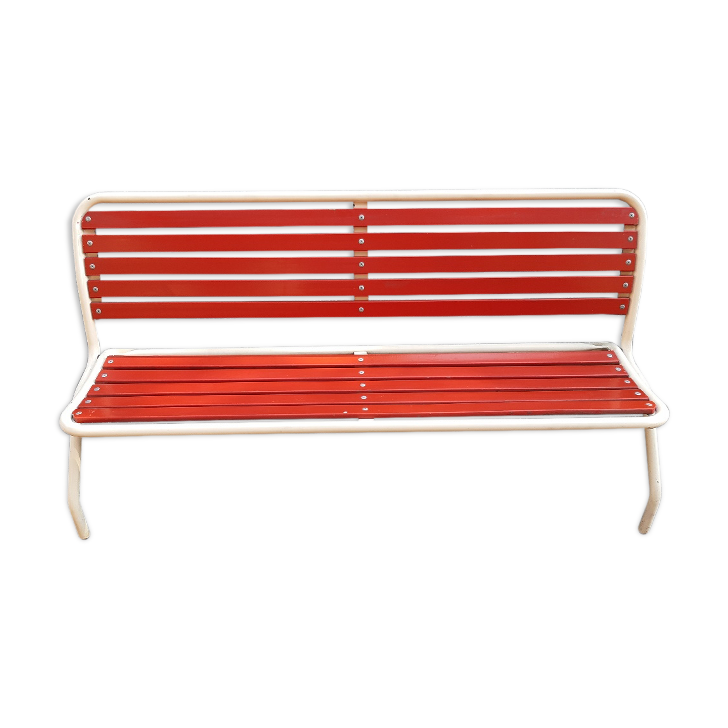 Foldable vintage garden bench