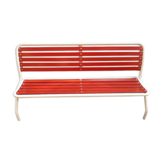 Foldable vintage garden bench