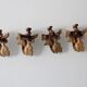 4 antique furniture decorations, ornament for a side table, furniture supplies
