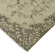 Hand-knotted turkish beige rug 190 cm x 293 cm