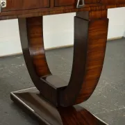 Double-Faced Drawer Desk Art Deco by Theodore Alexander
