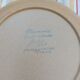 6 plates plated sandstone Sarreguemines Chamonix