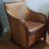 Braids colonial type armchairs