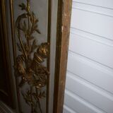 Louis XVI-style trumeau mirror -126x80cm