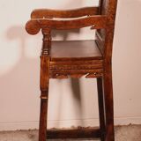 High Chair for Children, Oak from the 17th Century