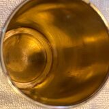 Solid silver cup with circular motif