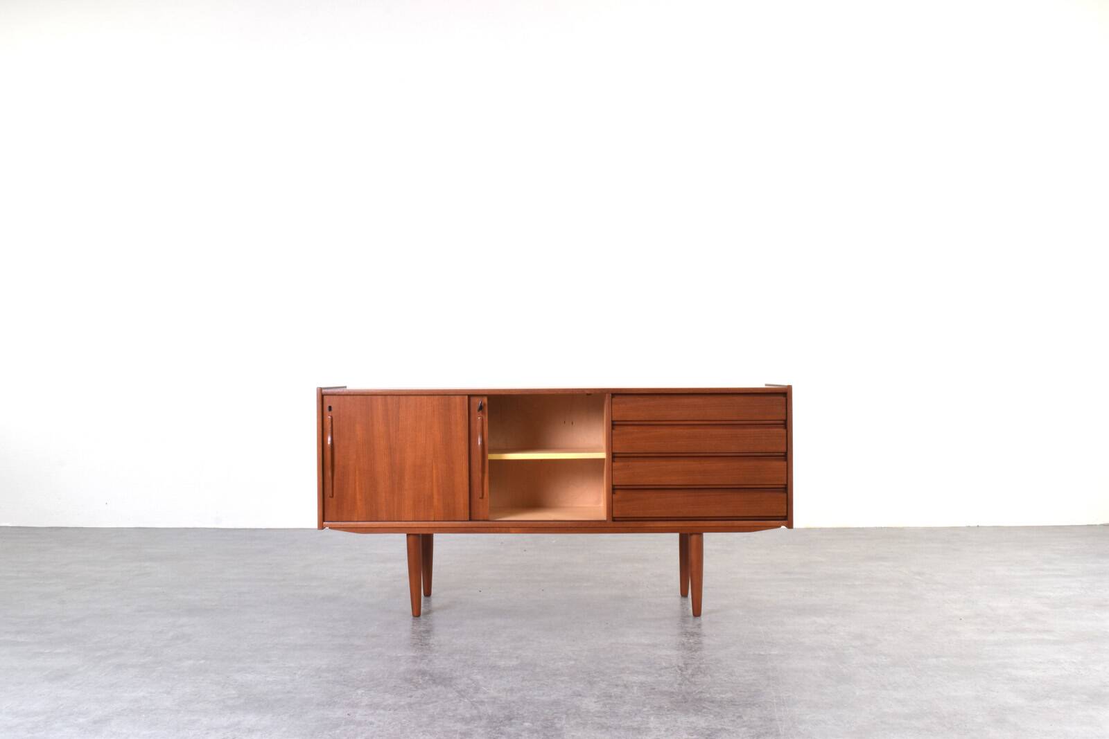 Mid-Century Danish Teak Sideboard, 1960s.