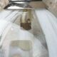 Suspension en verre vintage