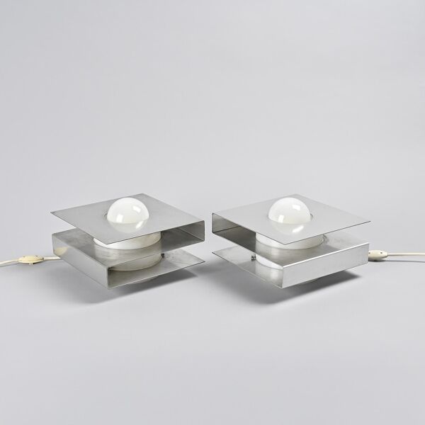 Paire de lampes de table 1036 par Guy Bertrand, Disderot circa 1969