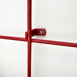 Red rope coat rack, modern German mid-century, 1960s.