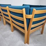 GE280 Modular sofa by Hans Wegner for Getama, 1980s