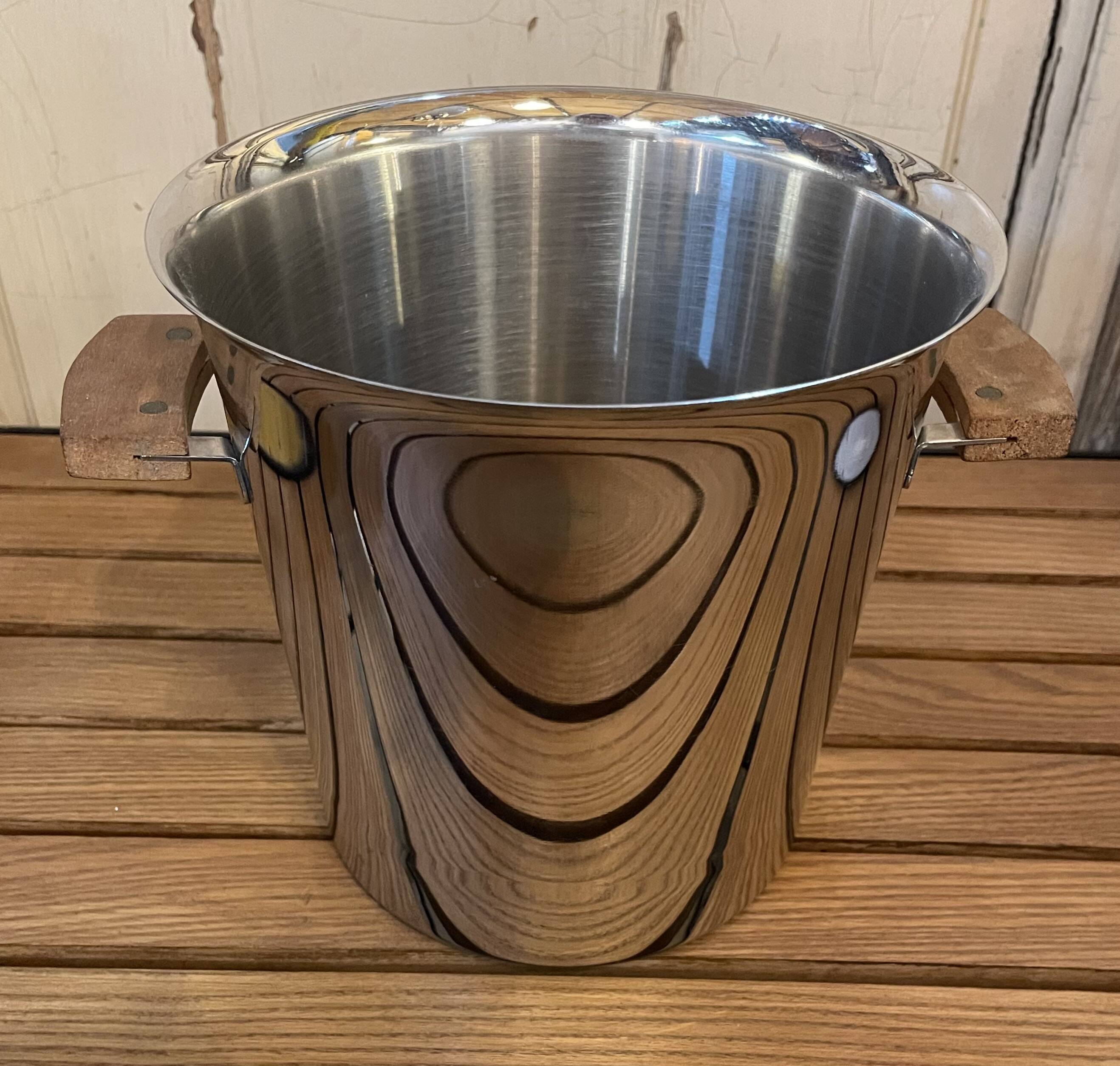 Seau à glace en inox