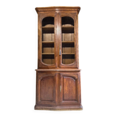 Two-body oak buffet in Louis XIV style from the 19th century.
