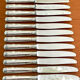 Christofle Malmaison, 12 cheese dessert knives 19.5 cm