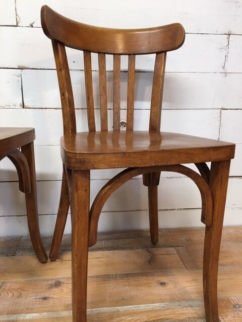 Pair of Luterma bistro chairs 1950