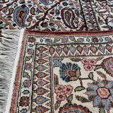 Ancient Persian carpet Ghoum pattern Boteh