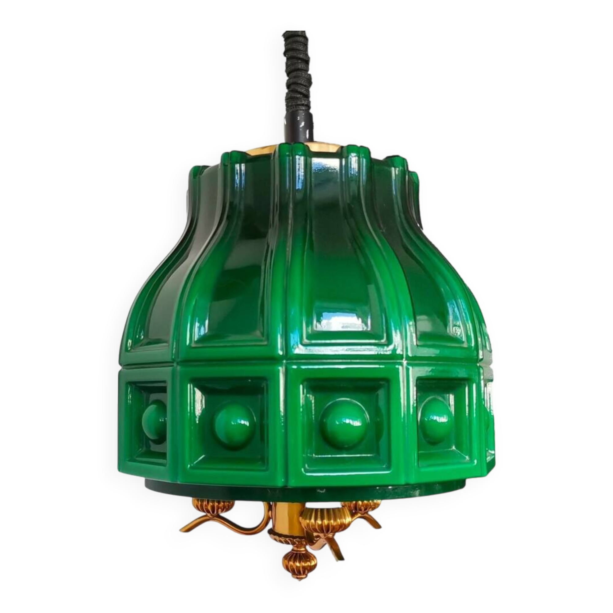 Large Pull Down lamp Helena Tynell for Flygsfors