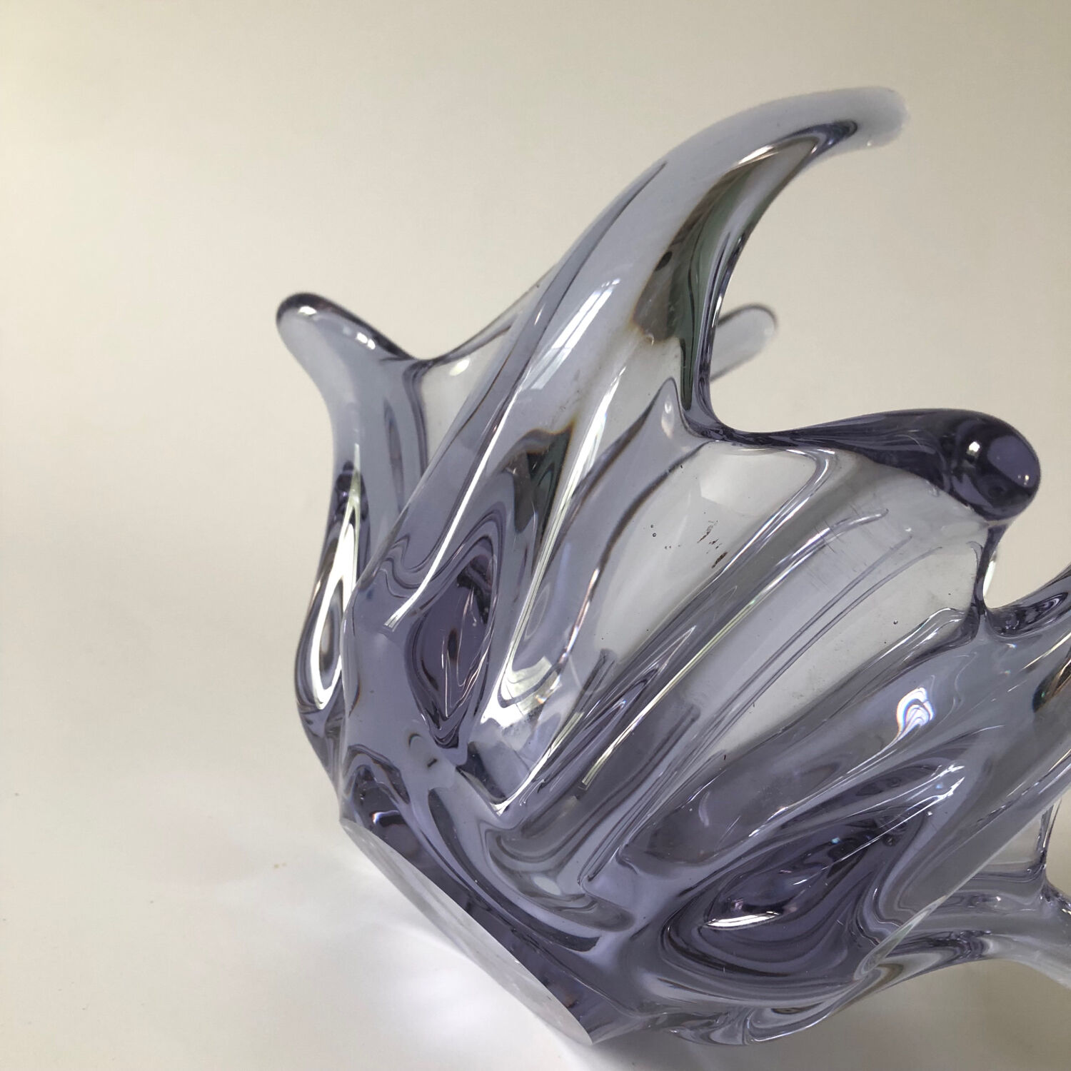 Vintage glass fruit cup