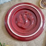 Underside in slurry burgundy vintage ducks