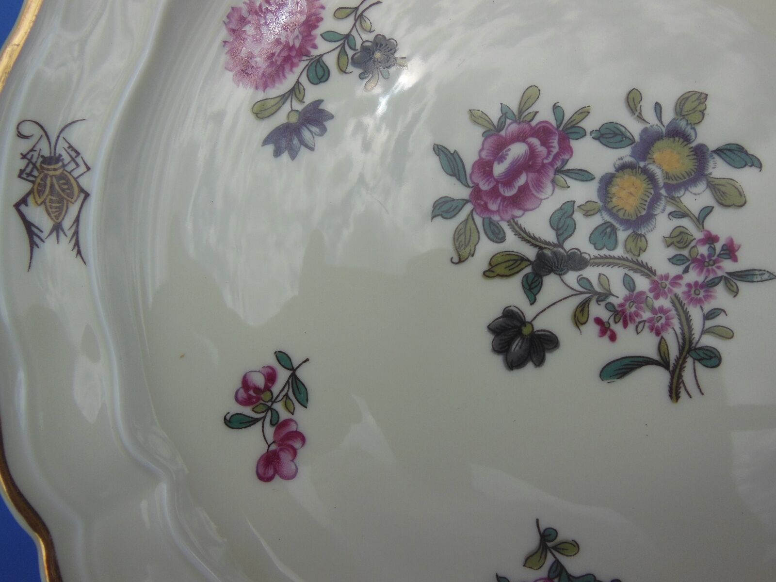 Assiette plate Bernardaud Porcelaine de Limoges