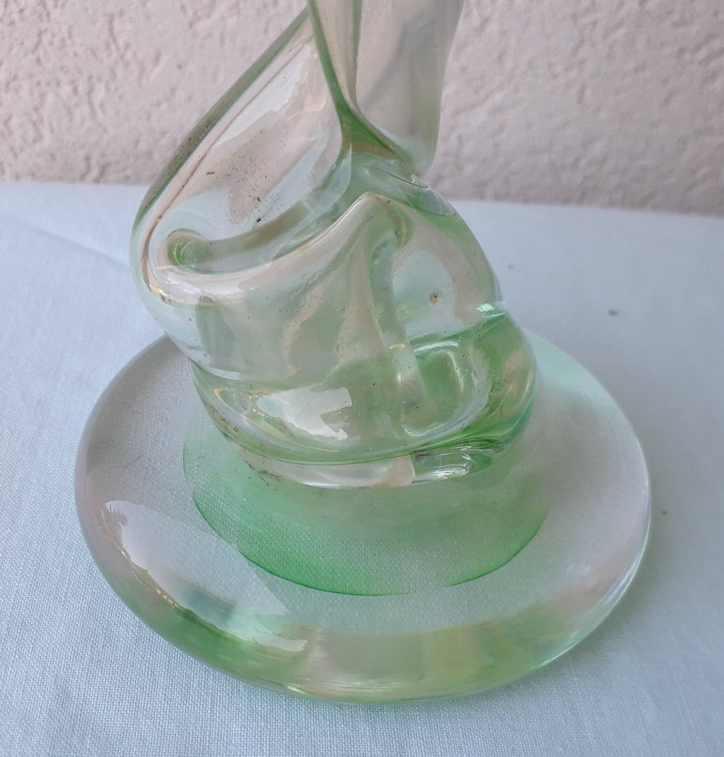 Vase en verre soufflé Steiner