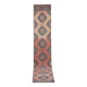 Vintage Turkish hallway rug 86x482 cm