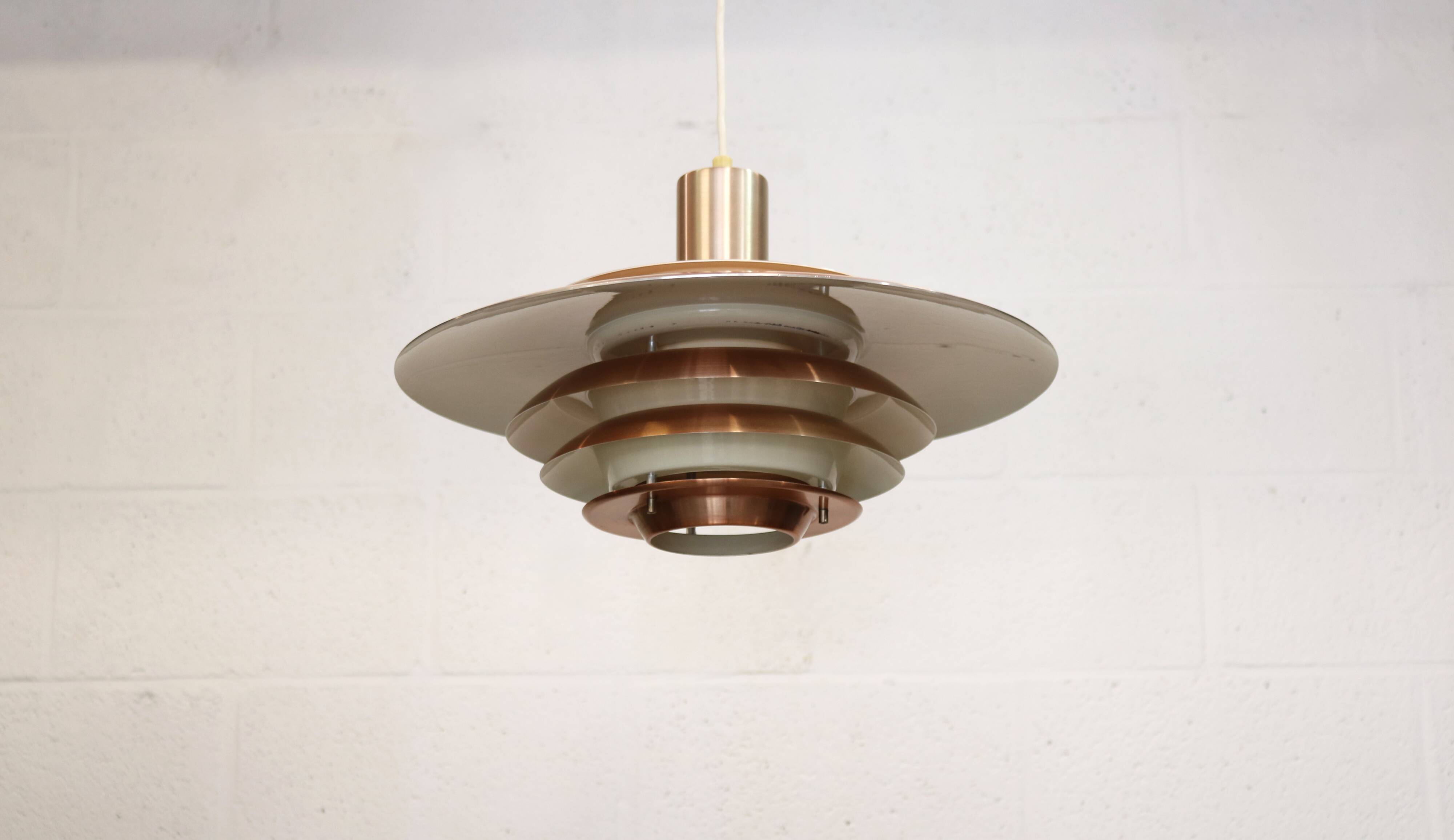 Very rare old Danish design lamp by Teknika model 425 - 60's