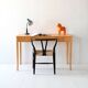 Swedish Light Birch Desk by Carl Malmsten for Åfors, 1940s