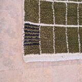 Handmade natural wool rug size 250 x 250 cm