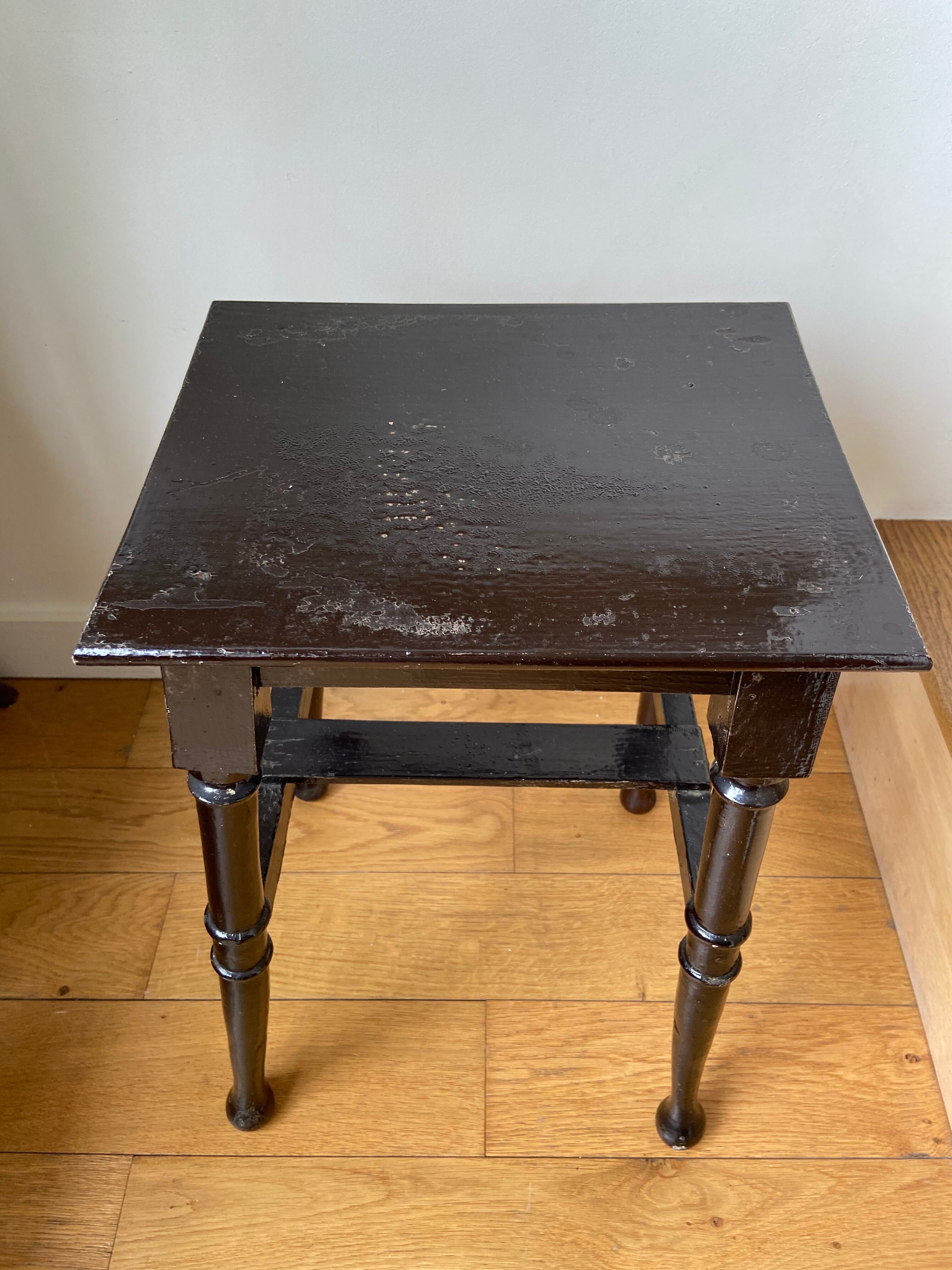 Wooden stool
