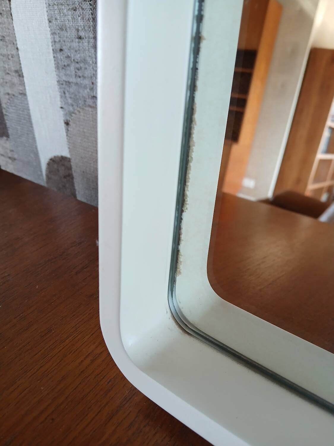 Schönbuch wall mirror, minimalist German design, 1970s.