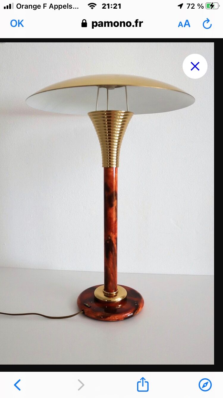 Lamp liner Le Dauphin