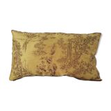 Silk cushion cover