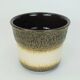 Scheurich mid century planter ceramic flower pot relief pattern model no. 809-18