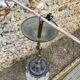 1900 pendant light in glass and brass