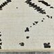 7x10 Neutral White Modern Super Soft Moroccan Rug, 216x294Cm