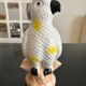 Vintage ceramic parrot