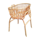 Cradle bassinet bed rattan of the 1960s